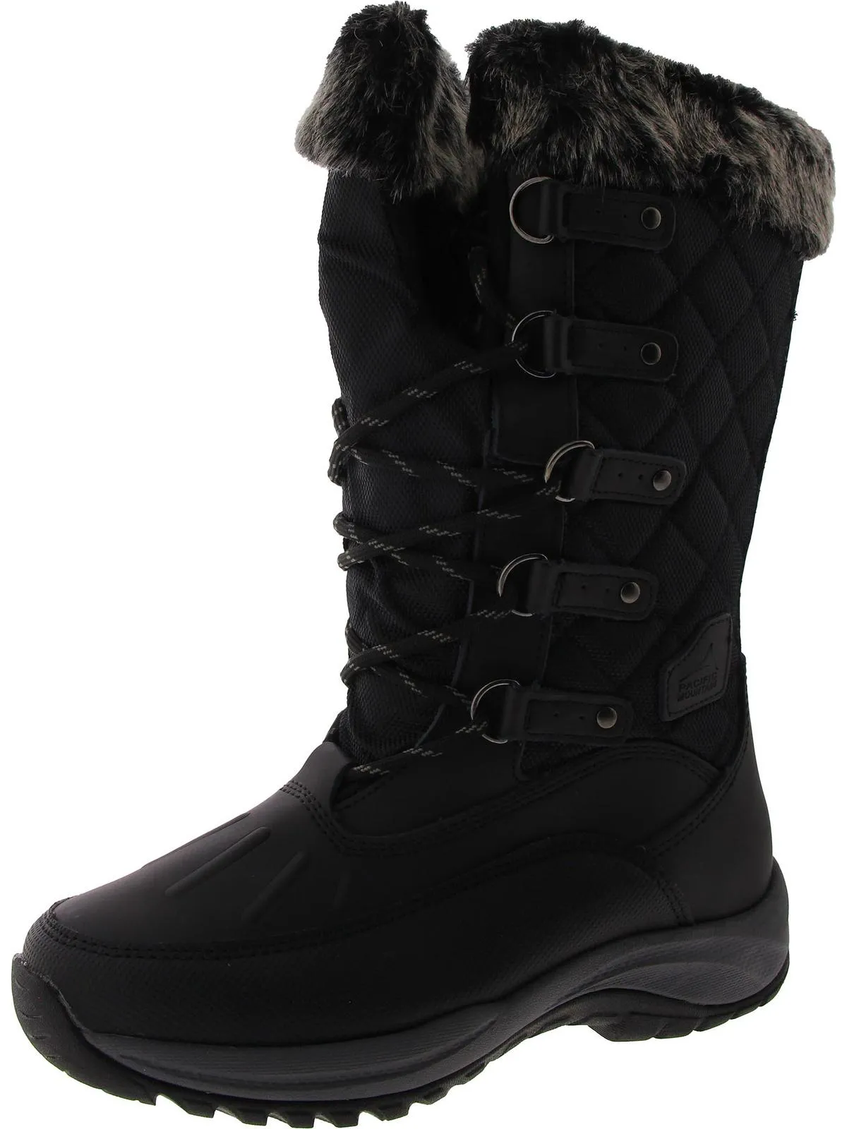 Whiteout Womens Quilted Mid-Calf Winter & Snow Boots