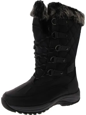 Whiteout Womens Quilted Mid-Calf Winter & Snow Boots