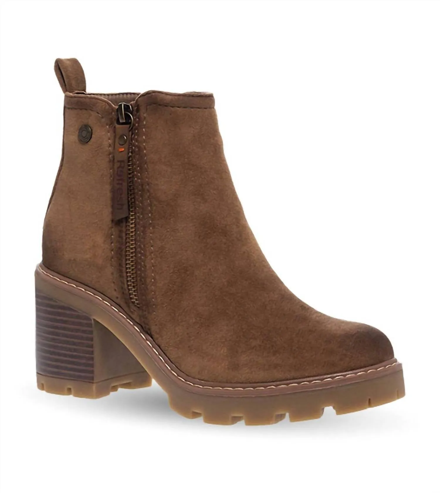 Women's Ankle Booties In Camel