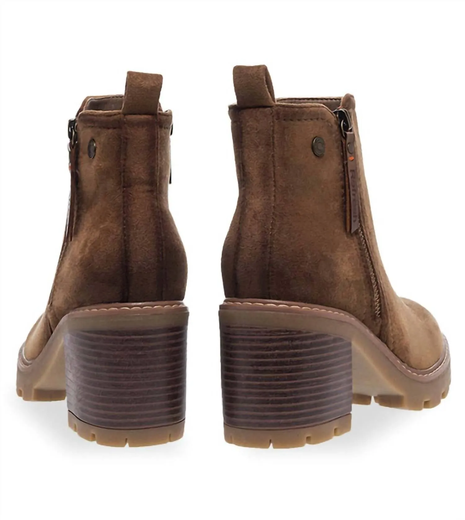 Women's Ankle Booties In Camel