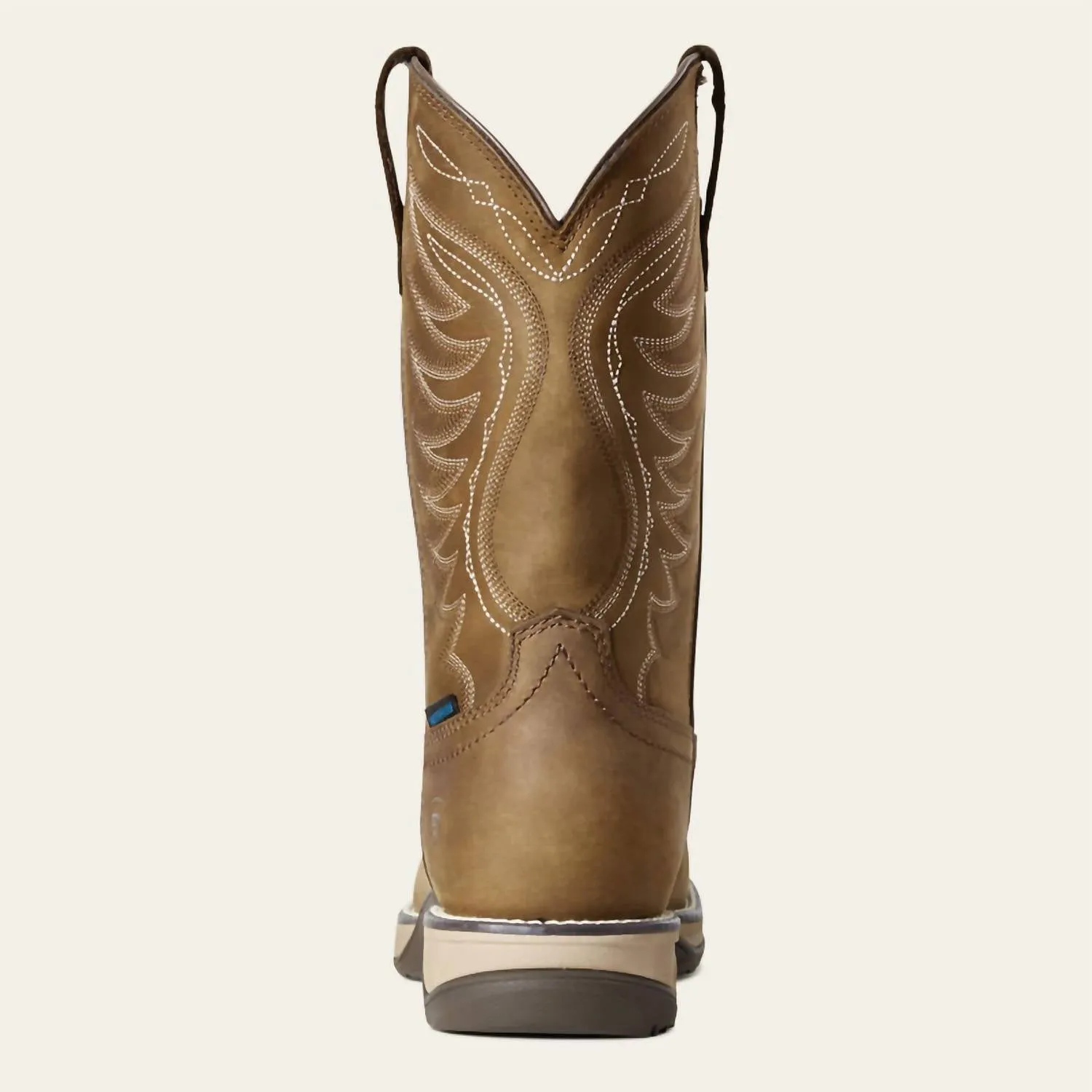 Women's Anthem Waterproof Western Boots - Medium In Distressed Brown