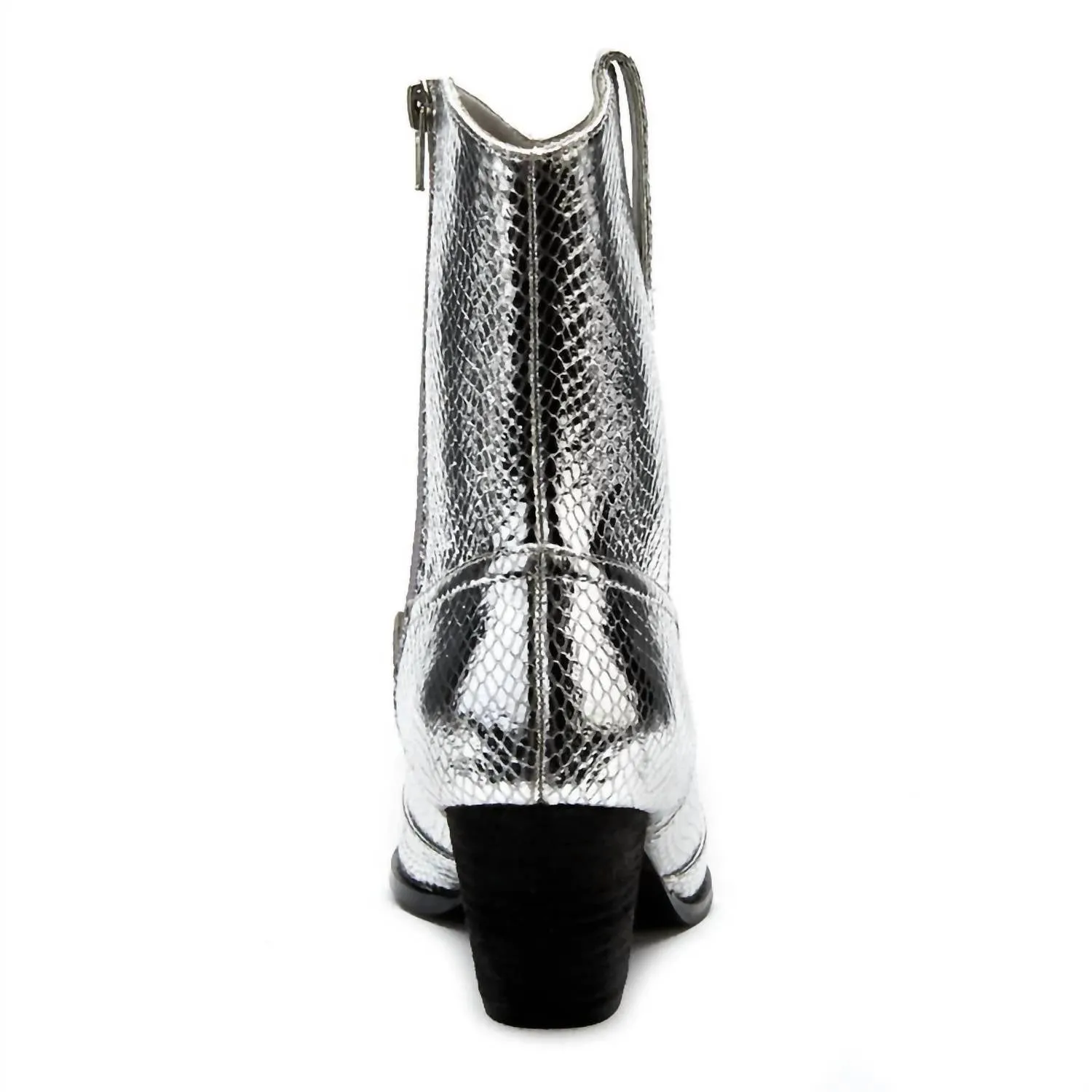 Women's Bambi Boots In Silver Metallic
