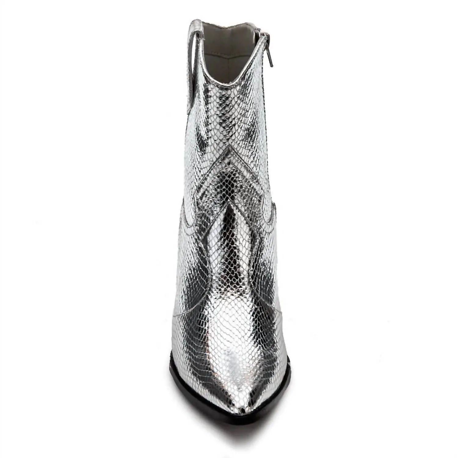 Women's Bambi Boots In Silver Metallic