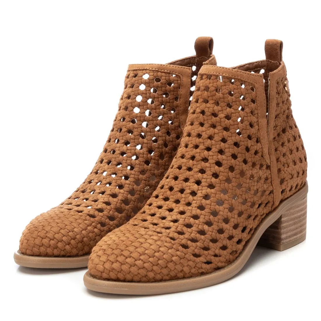 Women's Braided Ankle Booties By XTI