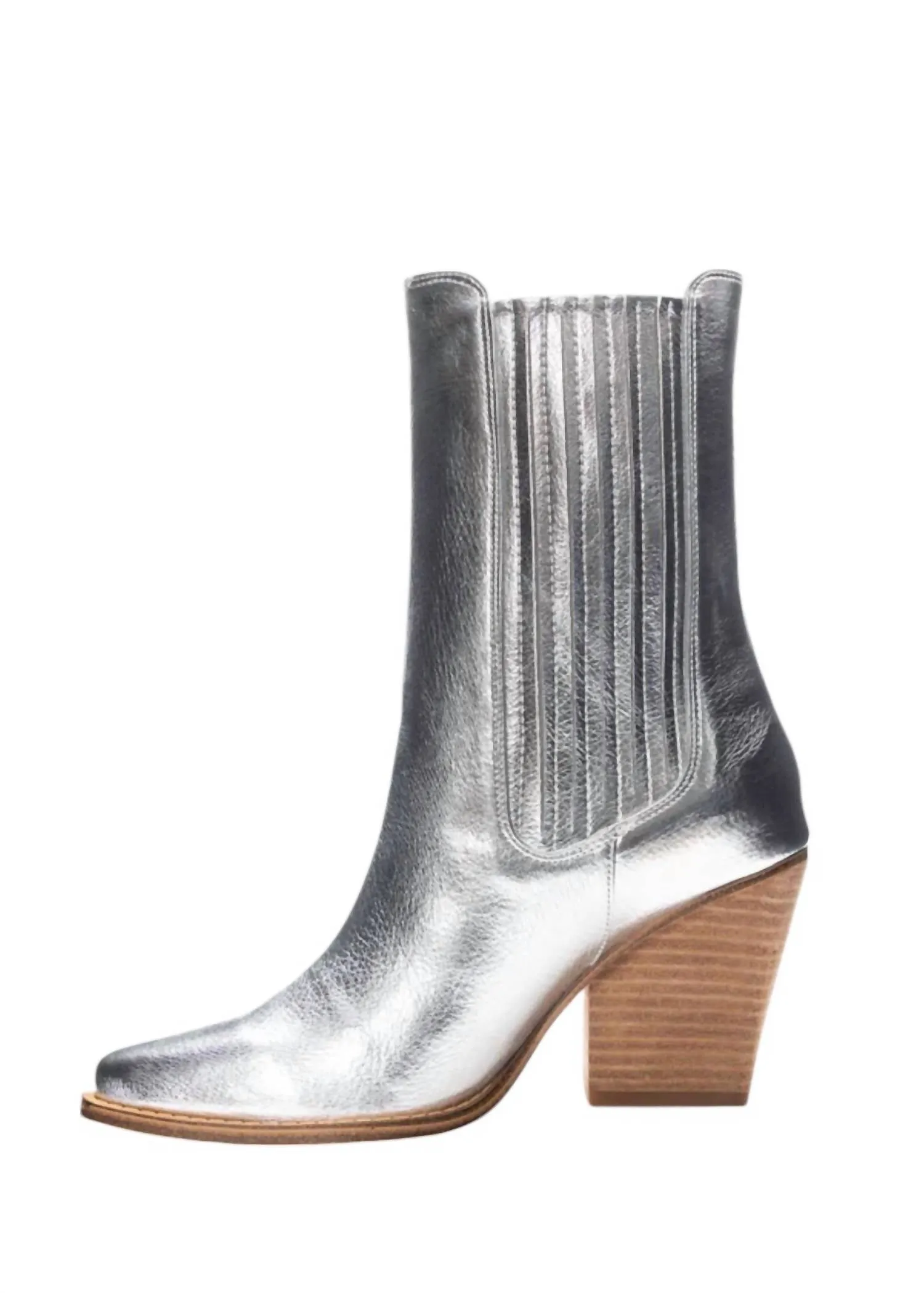Women's Cali Bootie In Silver