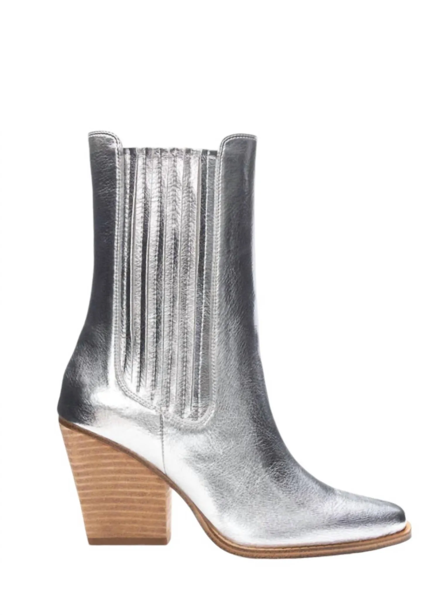 Women's Cali Bootie In Silver