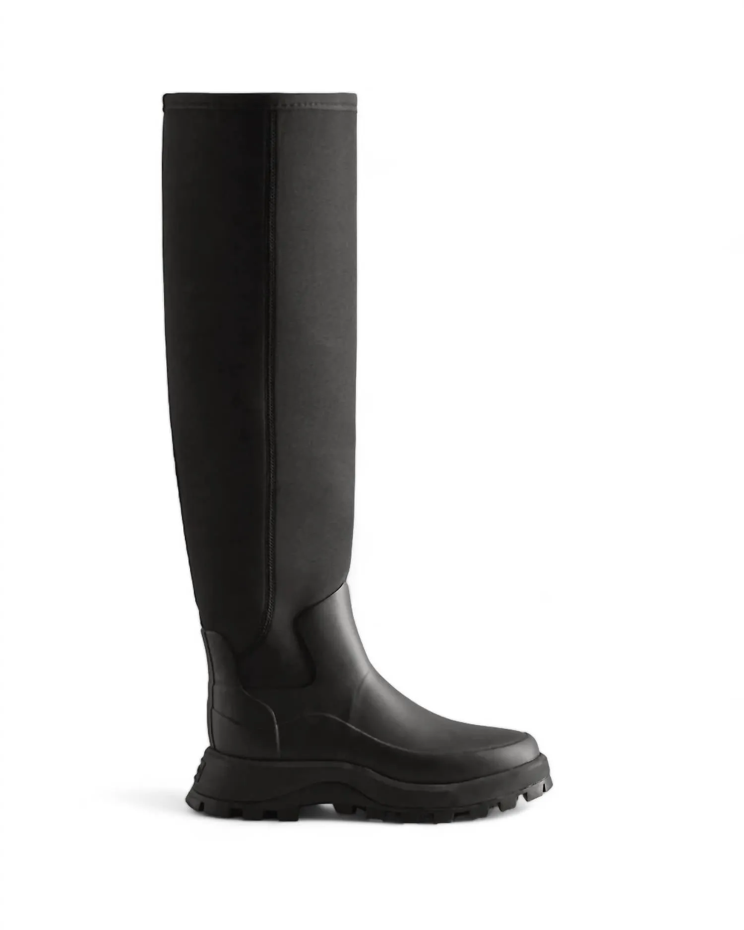 Women's City Explorer Neon Tall Boot In Black