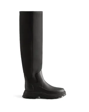 Women's City Explorer Neon Tall Boot In Black