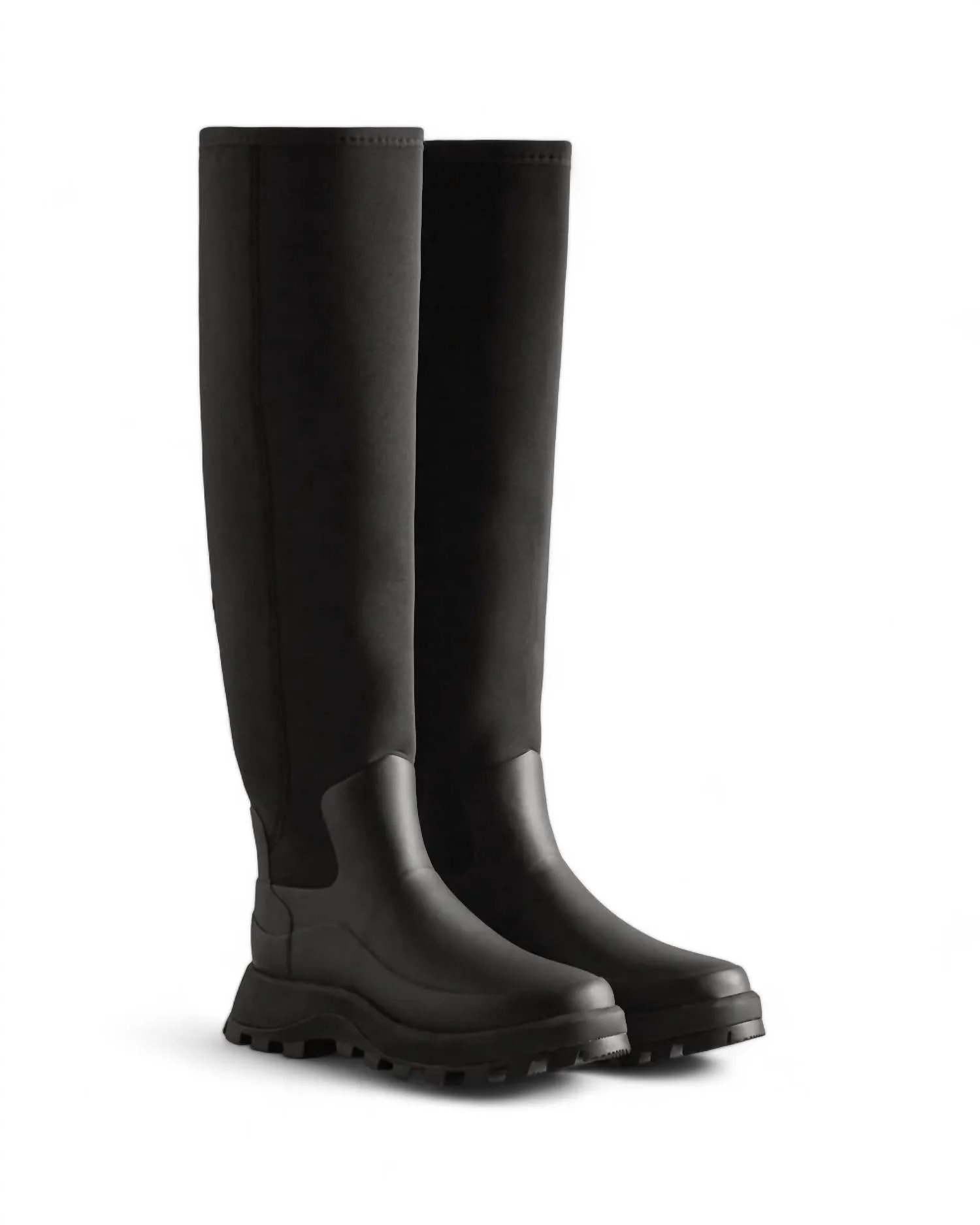 Women's City Explorer Neon Tall Boot In Black