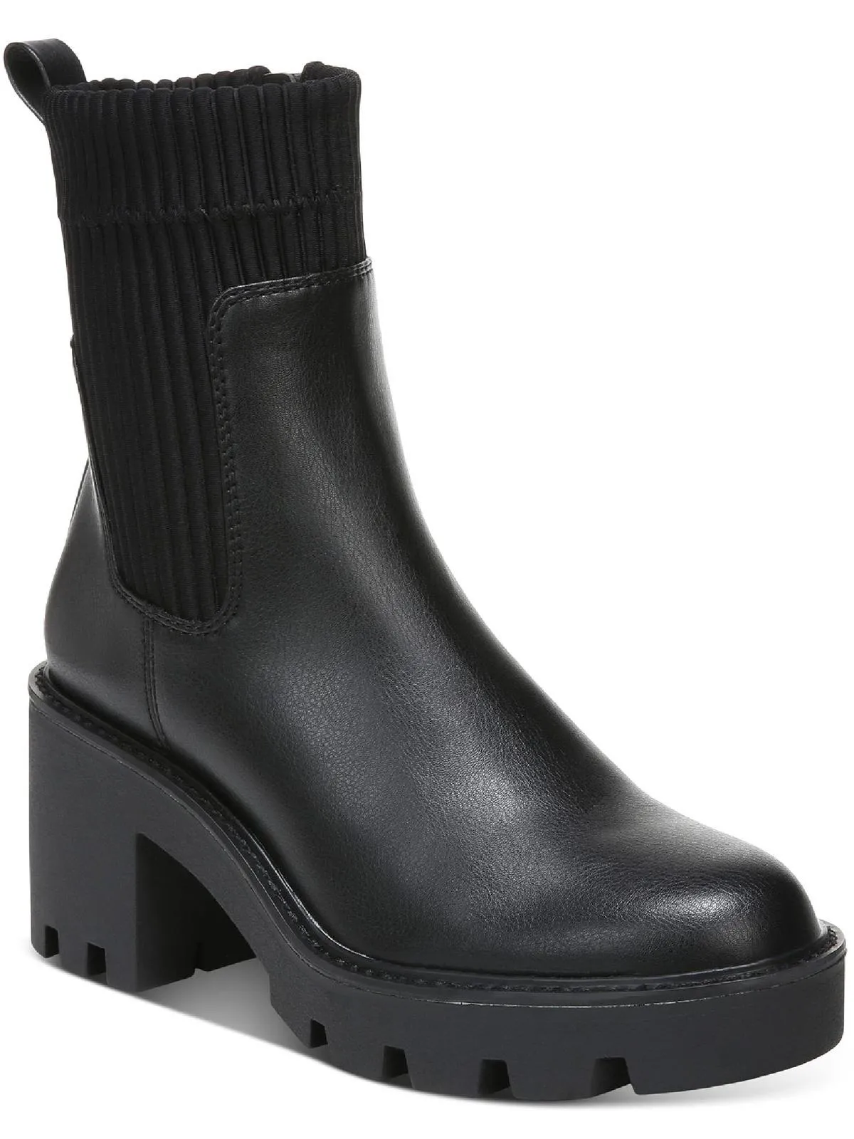 Womens Leather Ankle Ankle Boots