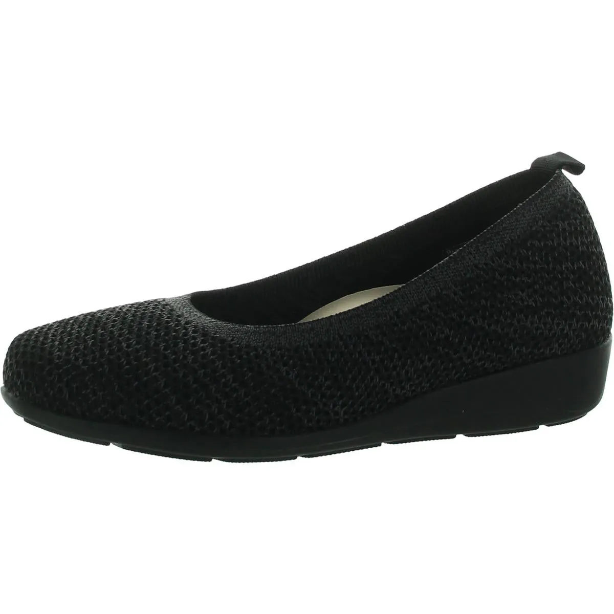 Womens Mesh Inset Wedge Heels