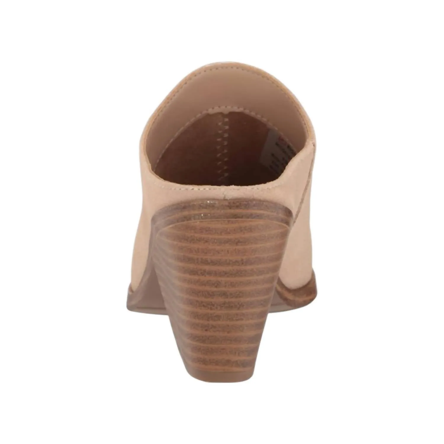 Women's Nicole Suede Mule In Sand Suede