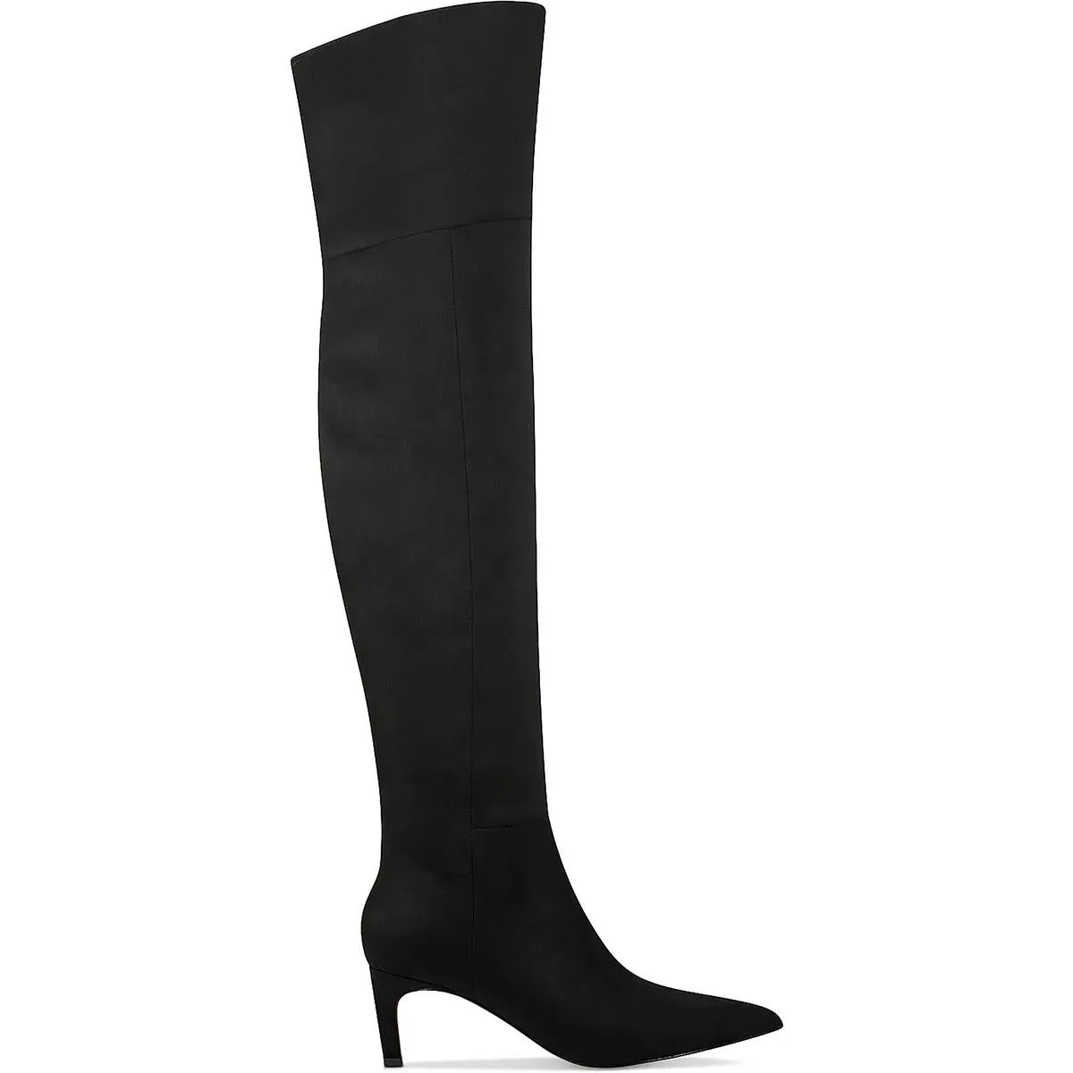Womens Padded Insole Faux Suede Knee-High Boots