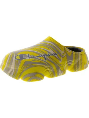 Womens Printed Slip-On Clogs