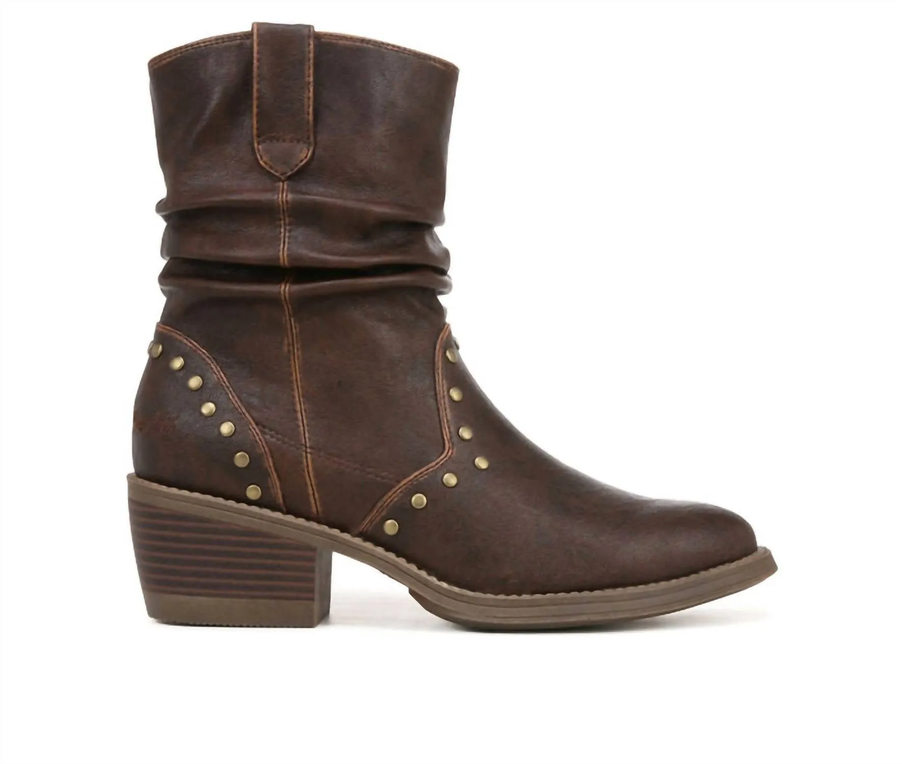 Women's Rebel Bootie In Brown