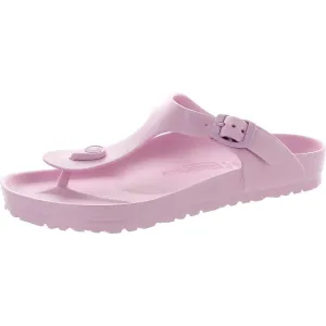 Womens Solid Slide Sandals