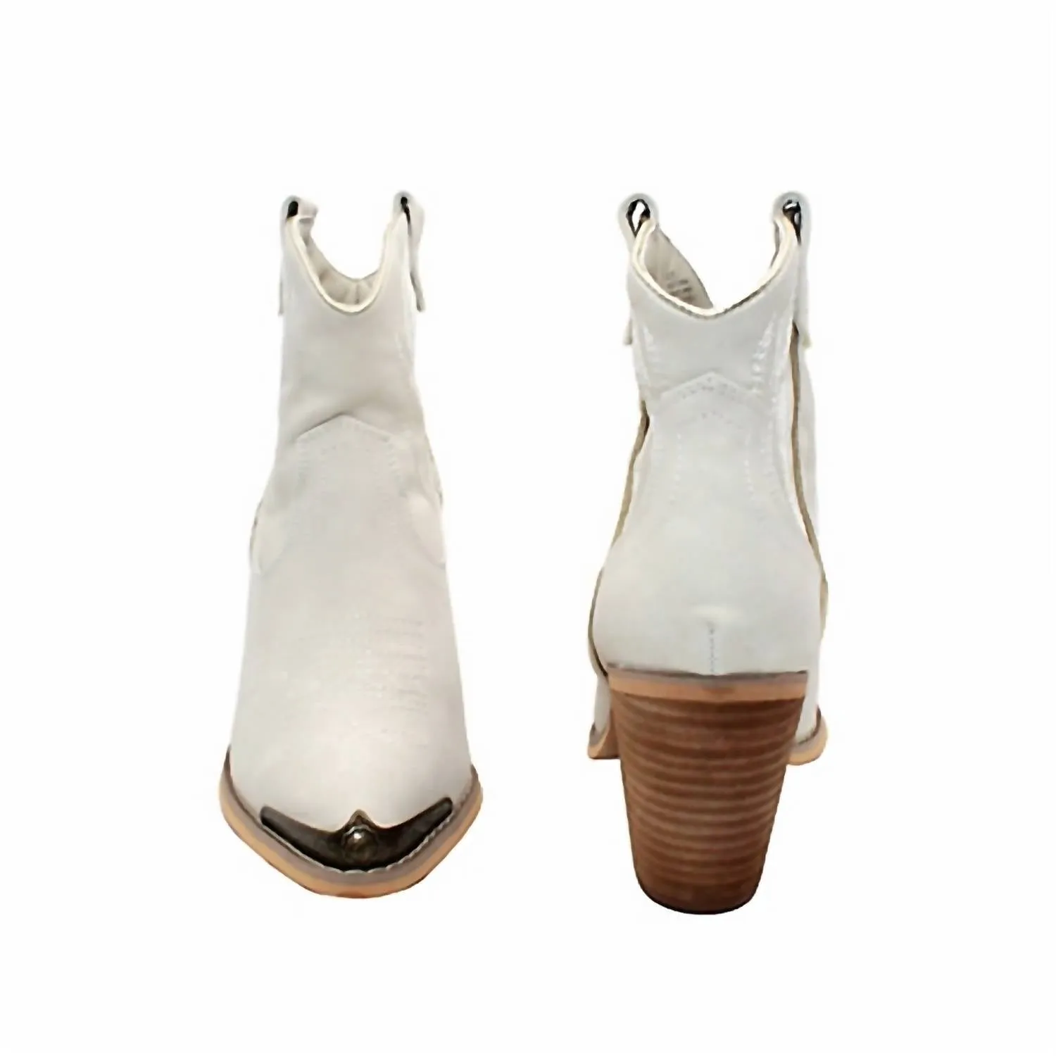 Women's Taylor Cowgirl Boots In Off White
