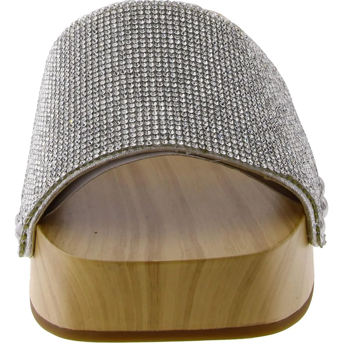 Womens Textured Studded Clogs