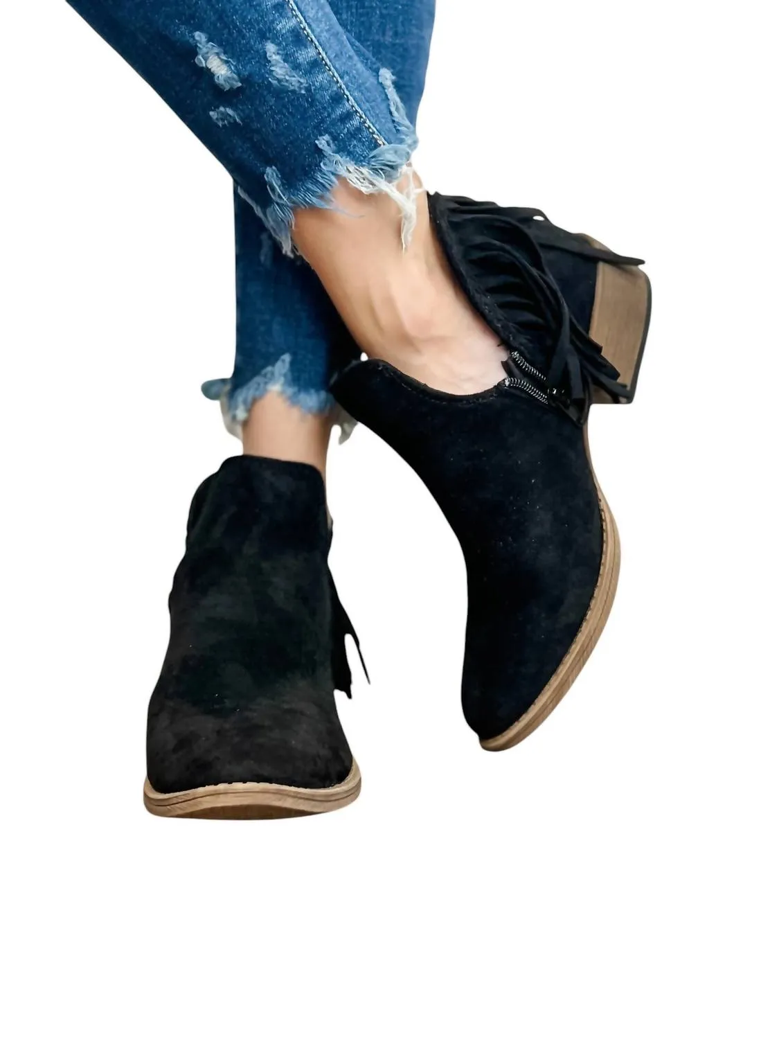 Women's Trio Bootie In Black