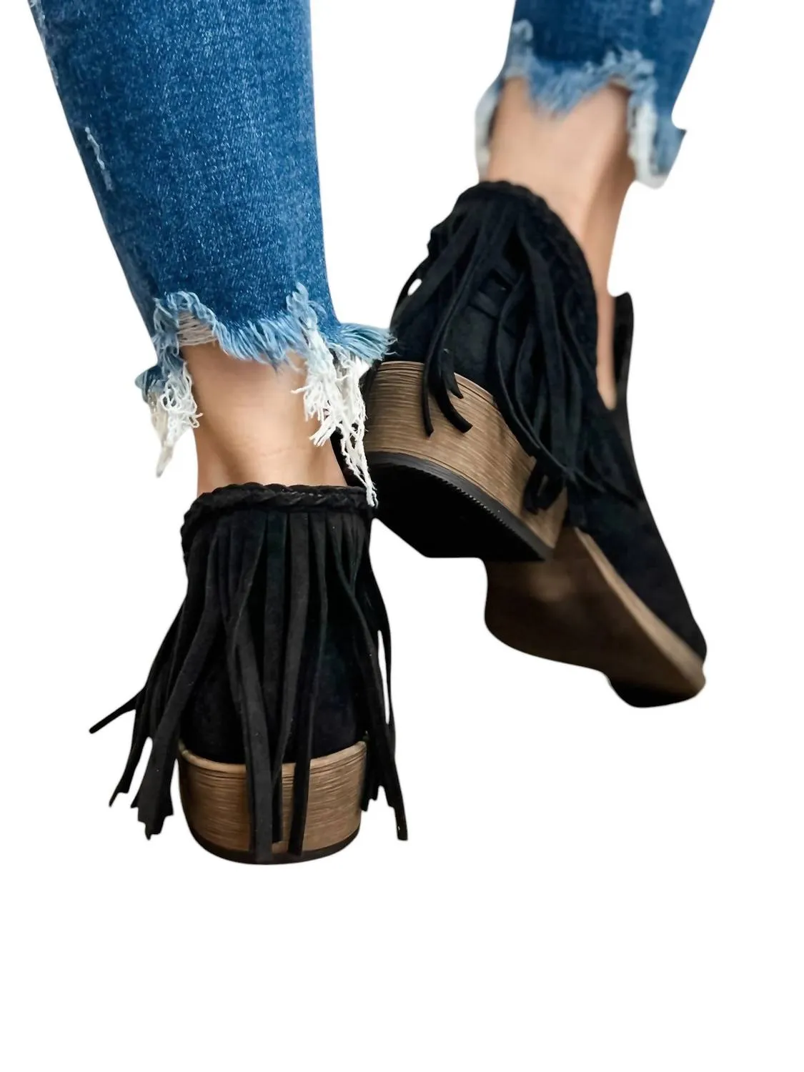Women's Trio Bootie In Black