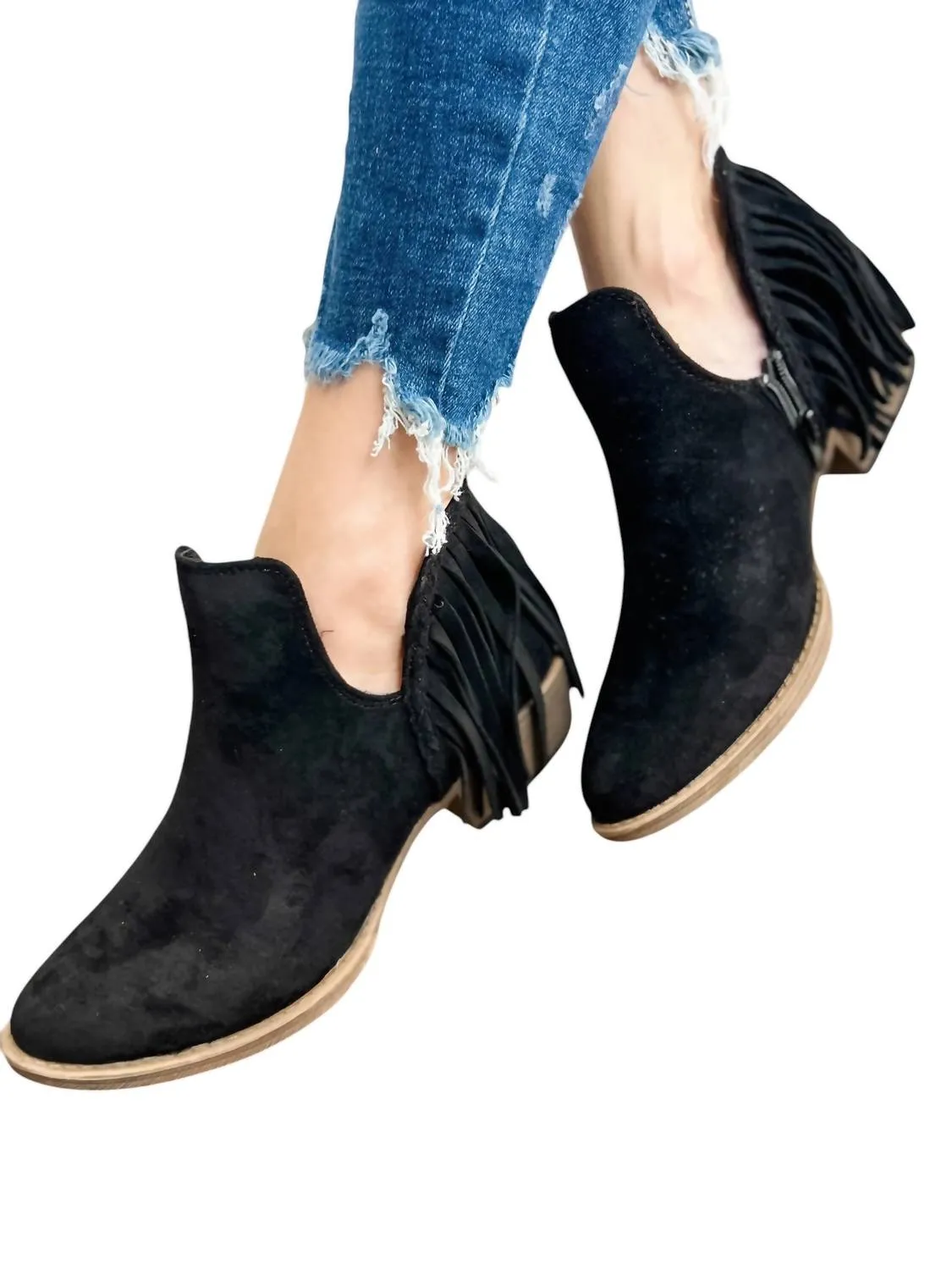 Women's Trio Bootie In Black