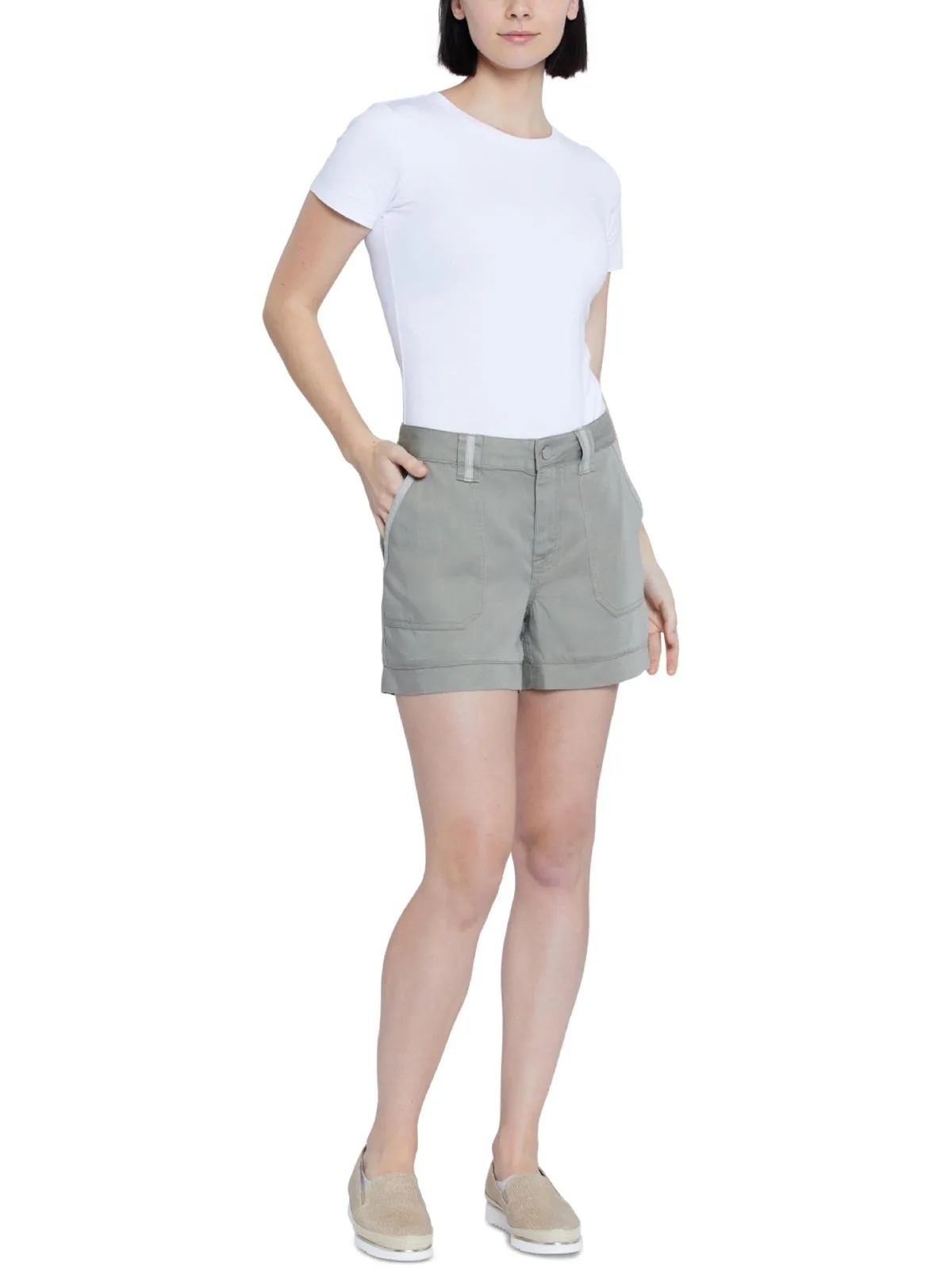 Womens Utility Stretch Casual Shorts ecco Shoes