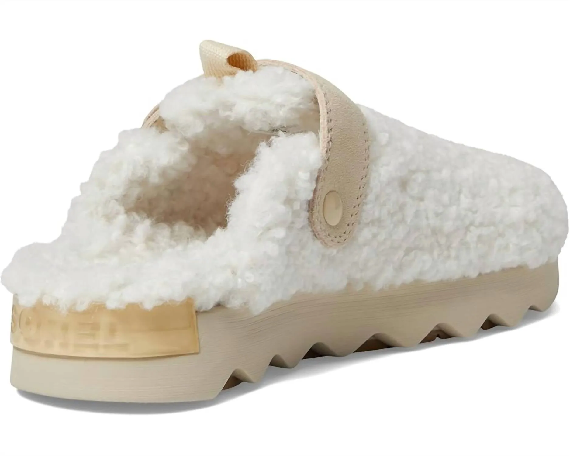 Women's Viibe Clog Cozy In Natural/bleached Ceramic