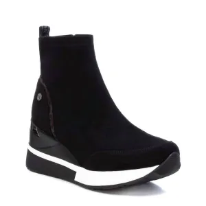 Women's Wedge Ankle Booties In Black