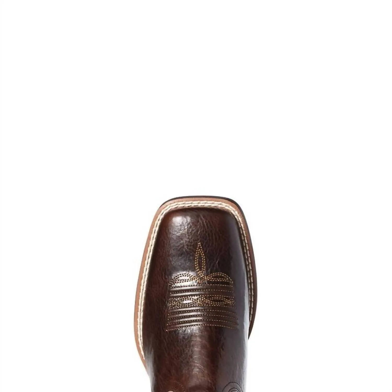 Women's West Bound Western Boot In Chocolate Chip/parchment