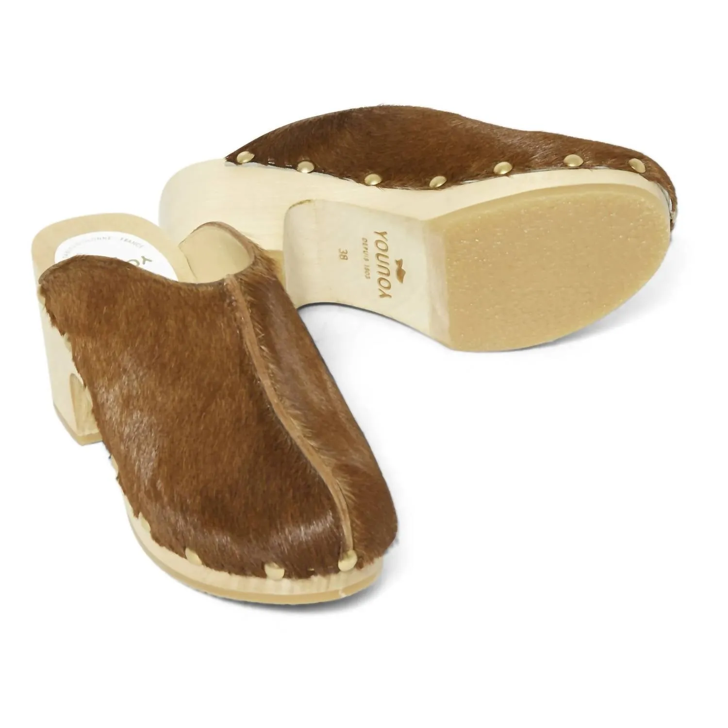 Women's Yanaki Clogs In Caramel