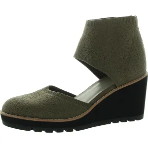 Womens Zipper Wedge Heels