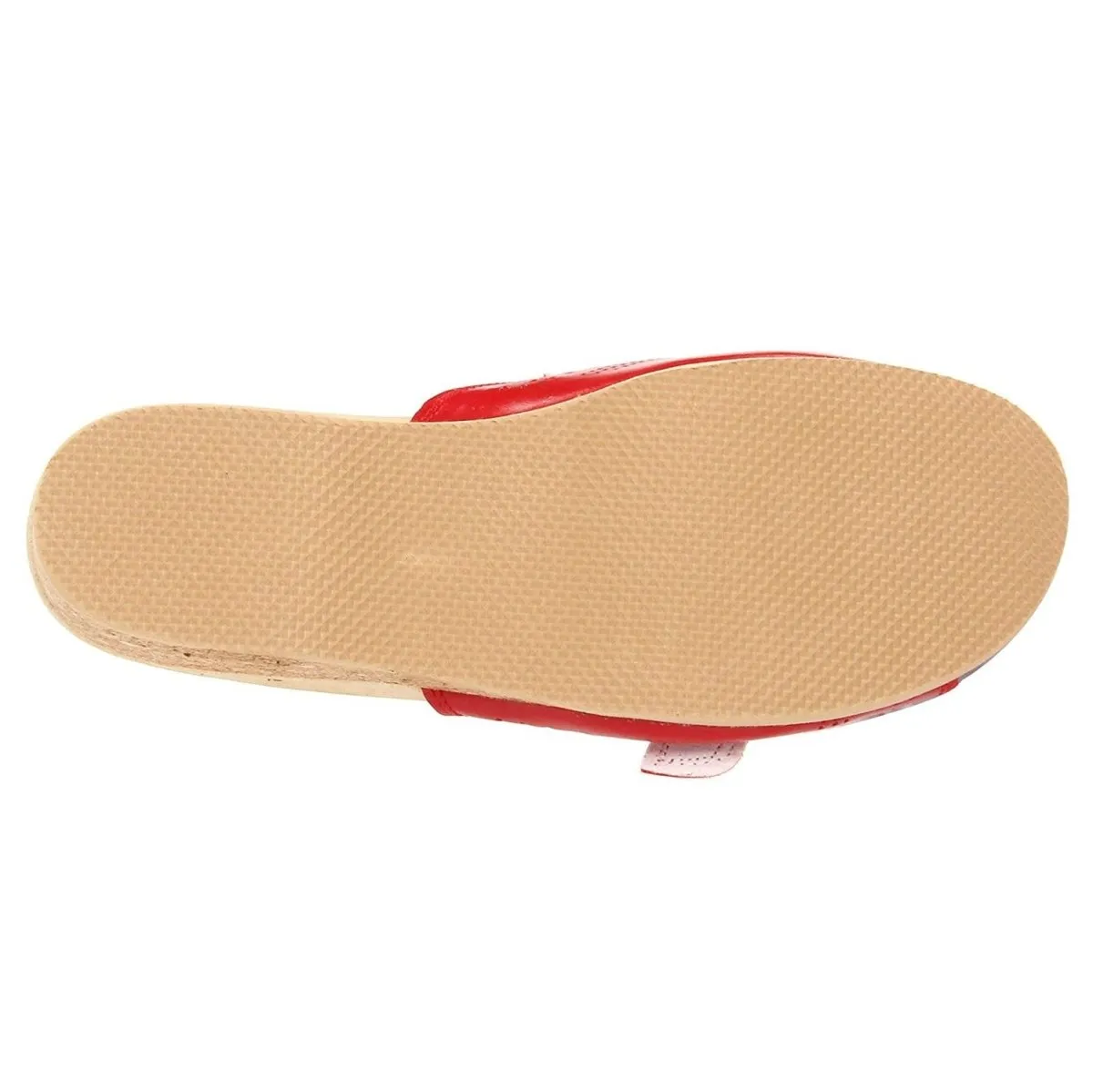 Worishofer Women's 251 Slide Red Leather