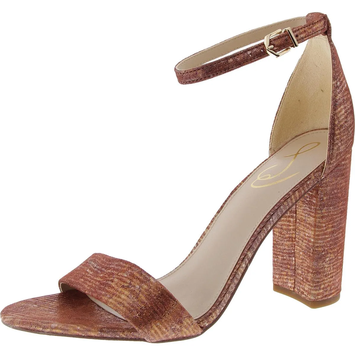 Yaro Womens Block Heel Evening Sandals