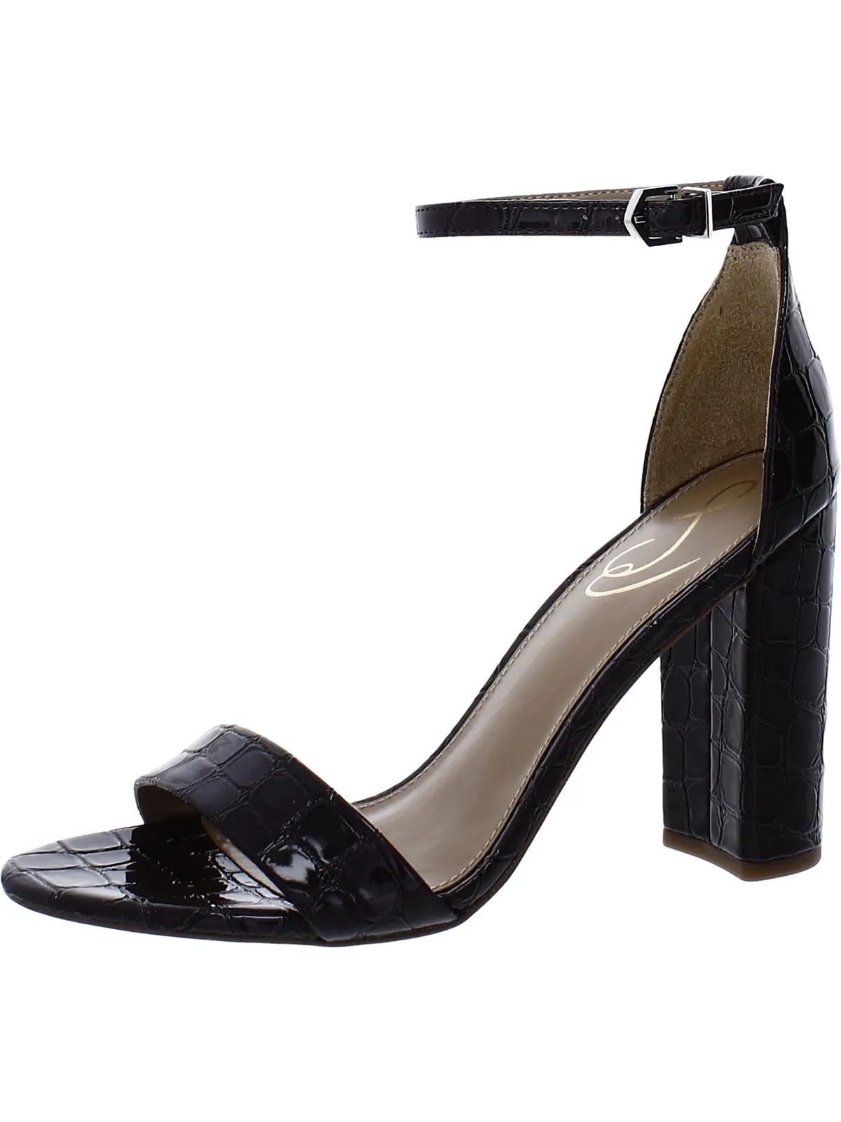 Yaro Womens Block Heel Evening Sandals
