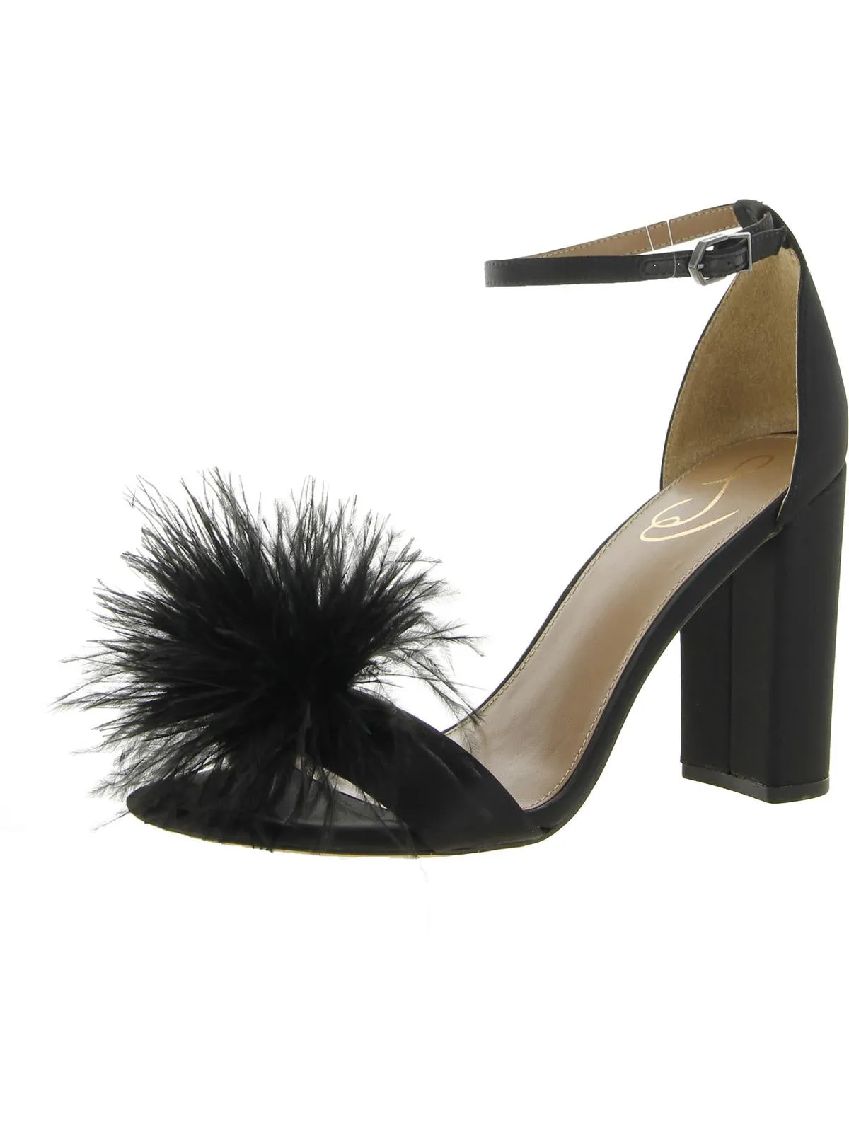 Yaro Womens Block Heel Evening Sandals