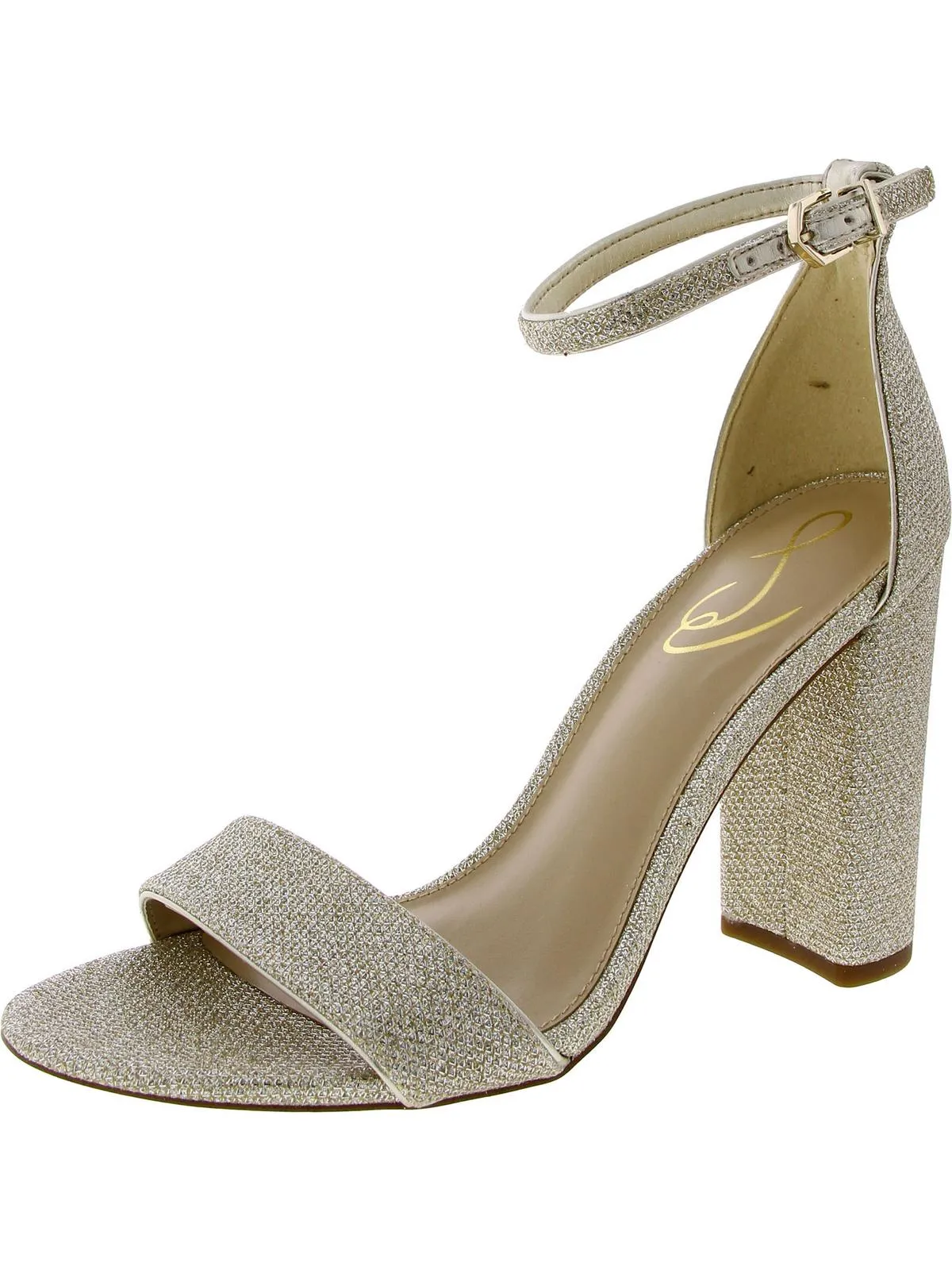 Yaro Womens Block Heel Evening Sandals