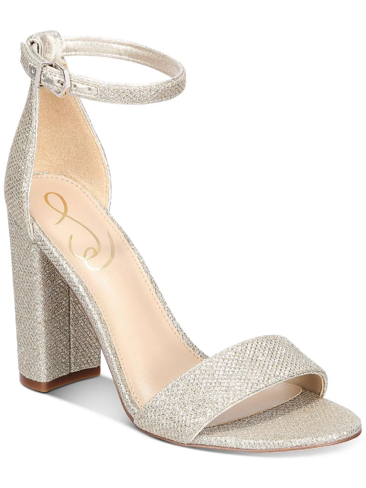 Yaro Womens Block Heel Evening Sandals