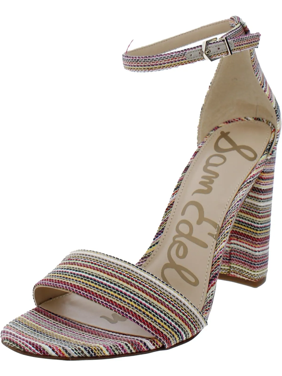 Yaro Womens Block Heel Evening Sandals