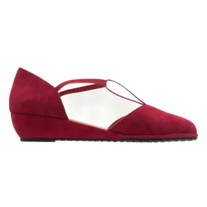 Yes Women's Patsy Red Suede